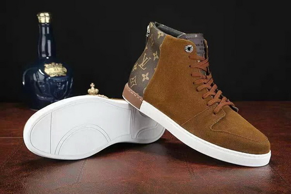 LV High-Top Fashion Men Shoes--069